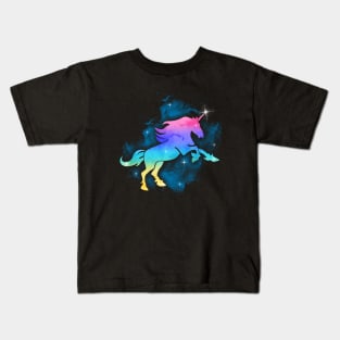 Galaxy Unicorn Kids T-Shirt